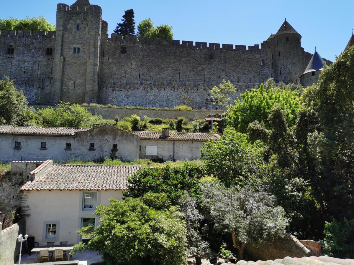 Le Cellier De Beaulieu, Au Pied De La Cite, Maison De Vacances Avec Climatisation Et Jacuzzi Carcassonne Exterior foto